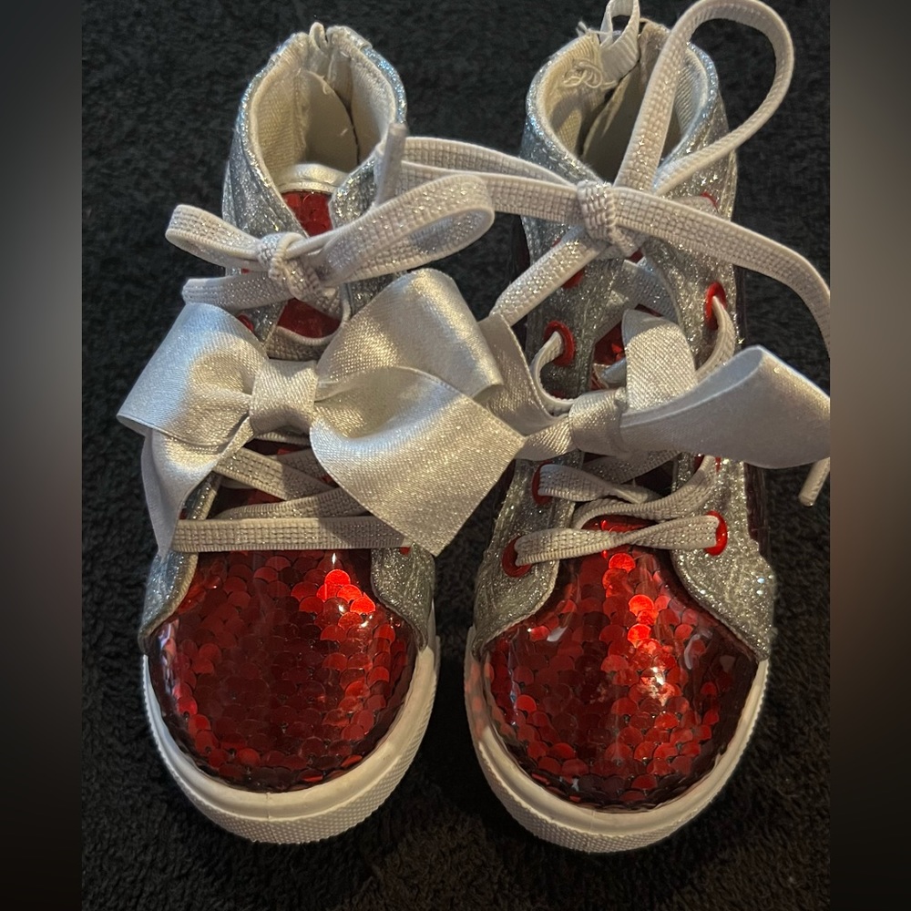 Sequin shoes
